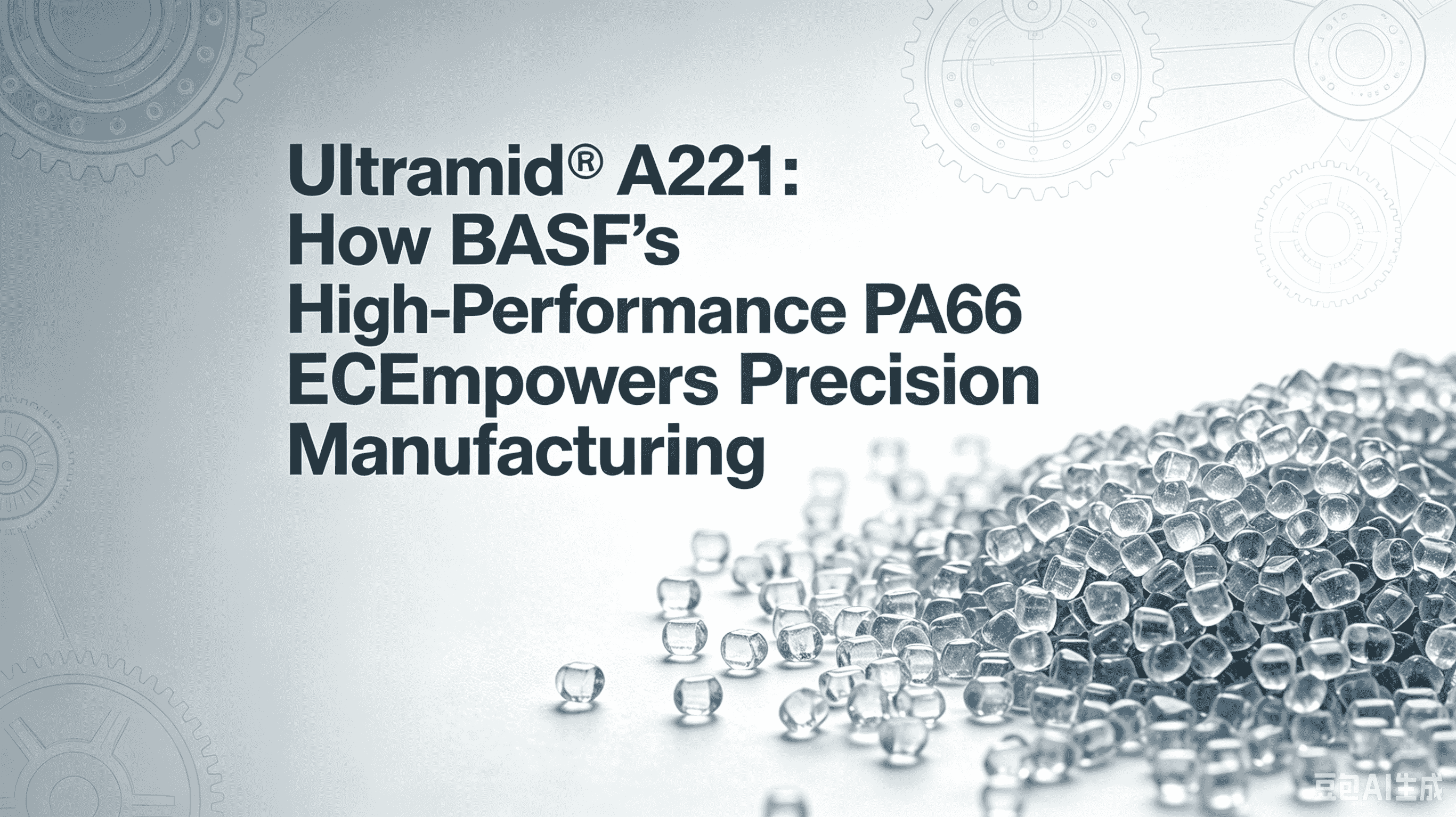 Ultramid® A221: BASF'nin Yüksek Performanslı PA66'sı Hassas Üretimi Nasıl Güçlendiriyor?